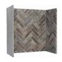 Carmar Herringbone Fireplace Chamber
