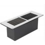 Stadium Floor Vent - Chrome