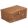 2 Person Blue Tweed Hamper
