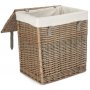 Small Boutique Antique Wash Storage Laundry Hamper With Lining