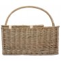 Antique Wash Lidded 4 Person Hamper