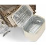 Antique Wash Lidded 4 Person Hamper
