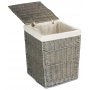 Large Square Laundry Basket With White Lining