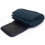 Luxury Blue Tweed Picnic Blanket