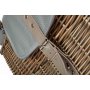 Grey Chiller Basket And Picnic Blanket