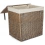Large Boutique Antique Wash Storage Laundry Hamper With Lining