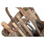 Small Antique Wash Deluxe Garden Tool Basket