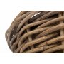 Small Tapered Rattan Round Planter With Plastic Lining