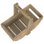 Small Oak Effect Wooden Trug