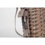 Single Bottle & 2 Cartridge Glass Carrier With Shoulder Strap