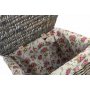 Small Square Laundry Basket With Garden Rose Lining