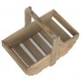 Medium Oak Effect Wooden Trug
