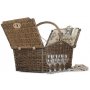Double Lidded 4 Person Picnic Hamper