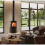 Stovax FireFX Atlas 2 with Side Windows and Steel Sides Woodburning Stove - 6.2kW