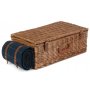 4 Person Blue Tweed Hamper