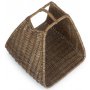 Westmorland Stylish Antique Wash Willow Log Basket Cradle