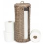 Open Round 3 Toilet Roll Holder