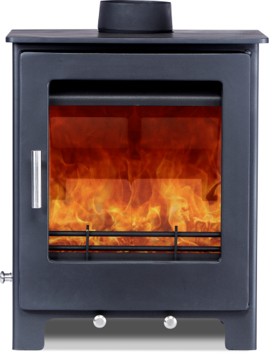 Woodford Lowry 5X Multifuel Stove - 4.9kw