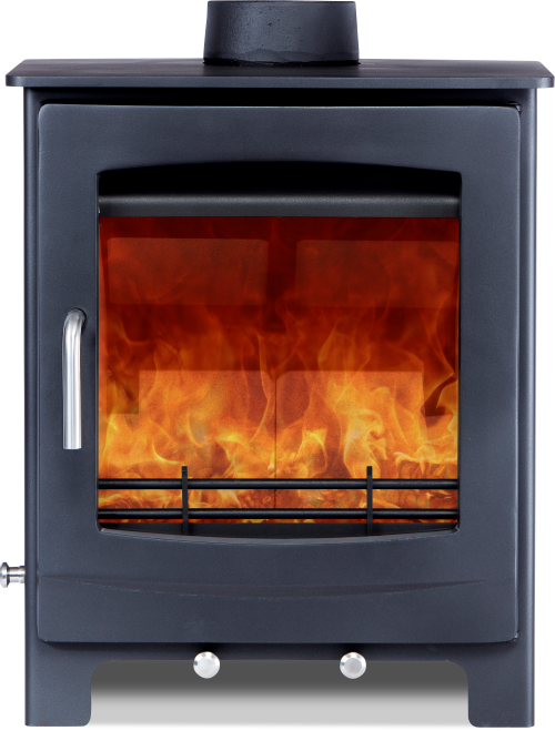 Woodford Turing 5X Multifuel Stove - 4.9kw