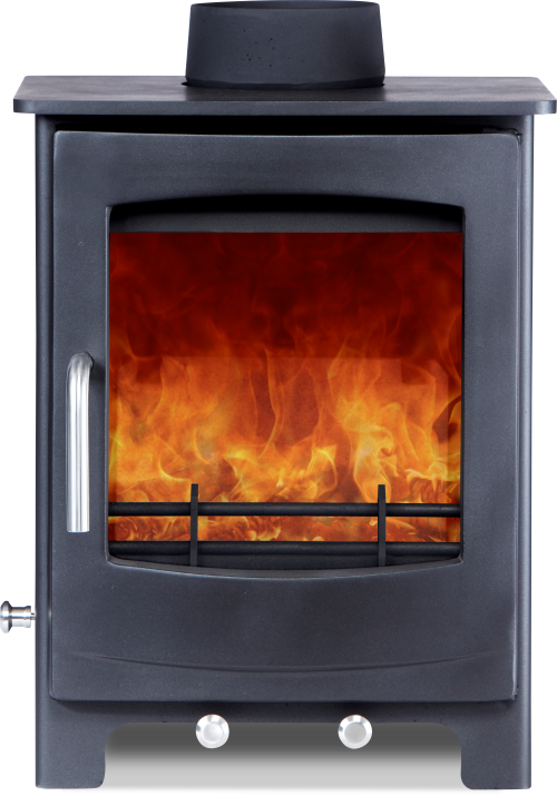 Woodford Turing 5 Multifuel Stove - 5.0kw