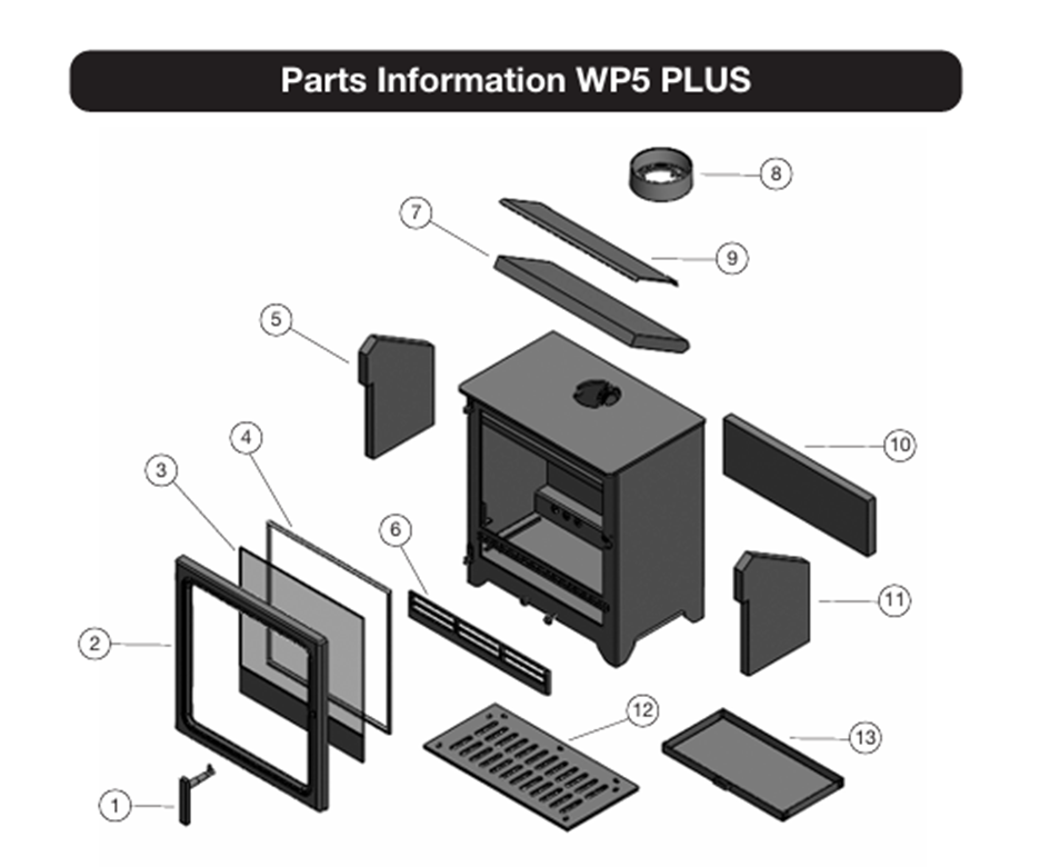 ACR Woodpecker WP5 PLUS Exploded Drawing